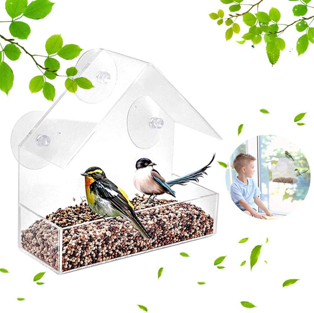 mangiatoie per uccelli a finestra