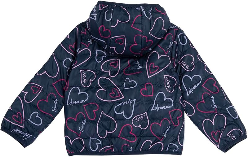, Giubbotto Bambina, Caldo e Morbido Giubbino, Designed in Italy, Abbigliamento Bambina