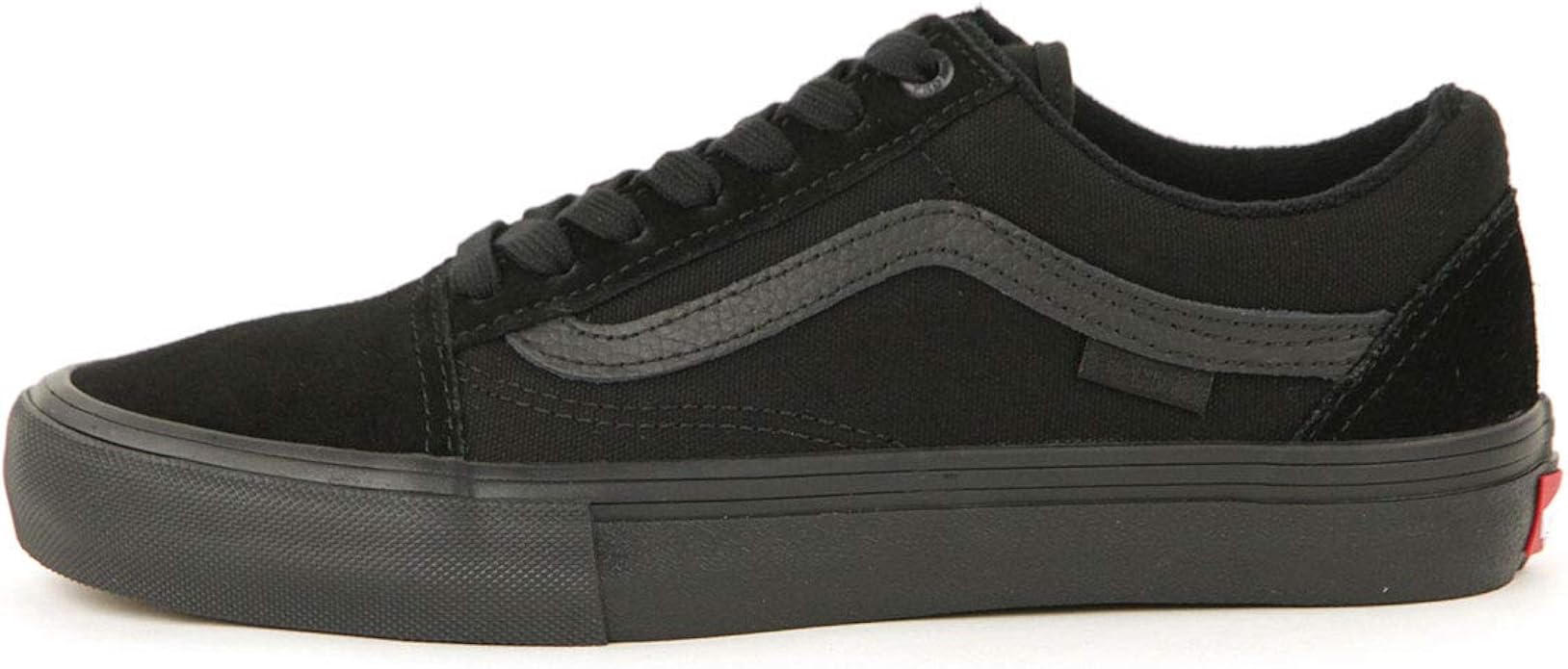 vans old skool pro blackout
