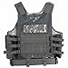 Lixada Tactical Vest Lightweight Breathable Polyester Combat-Vest Outdoor Training Vest Adjustable for Adults CS/Hunting/Training