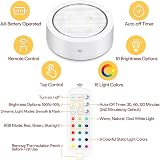 Onumii Under Cupboard LED Lights Battery Operated 6 Pack White view 2