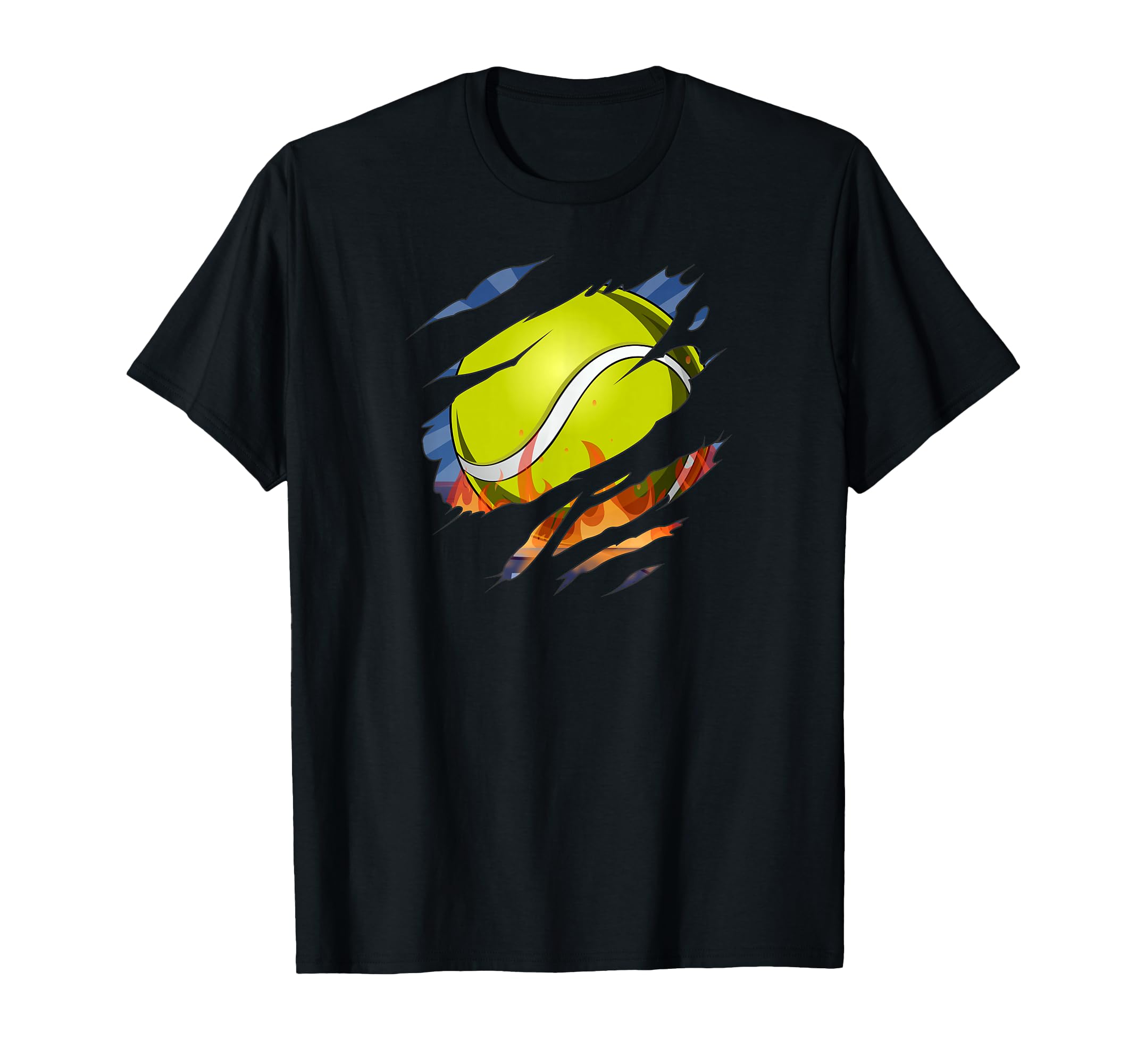 Tennis Ball Cool Tennis Player T-Shirt