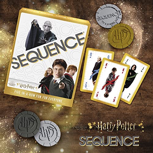 Harry Potter Sequence Board Game FiveinARow Fun for Everyone