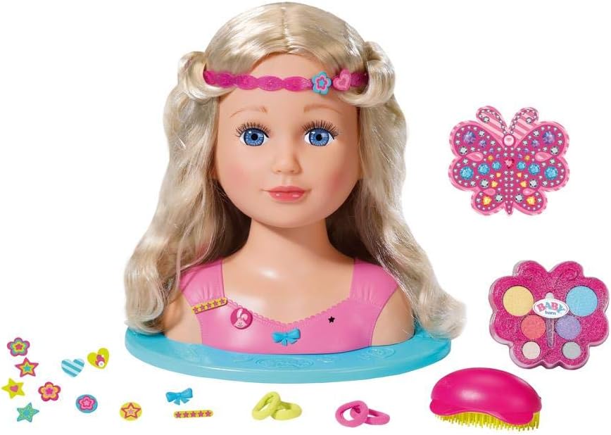 barbie styling head argos