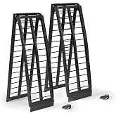 9' ATV Loading Ramps for Truck/Trailer, 1,800 lb, Titan Ramps | Arched design, all terrain, portable, aluminum