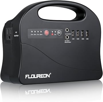 floureon Portable Power Station 146Wh