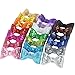 2 Inches Baby Hair Bows For Girls Sequin bow Boutique Appliques With Alligator Clips For Headbands Teens Toddler Children Set Of 20