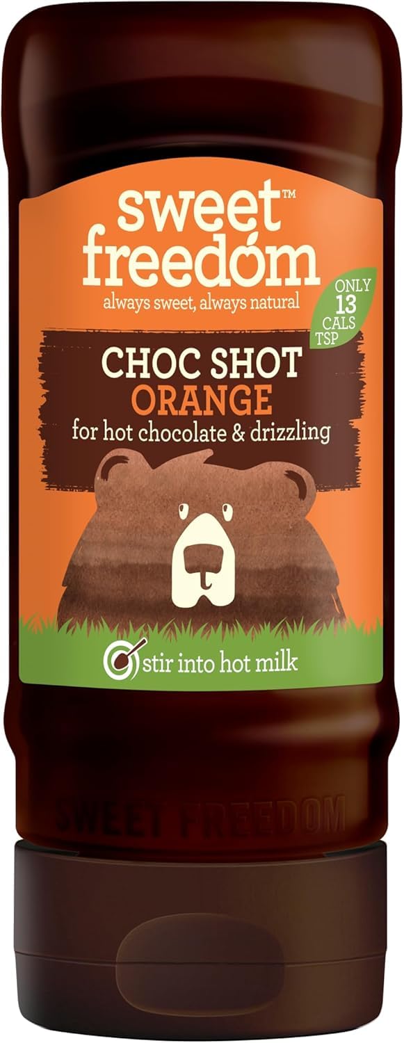 Sweet Freedom Shot Orange Hot Chocolate Spice Liquid, 320 g