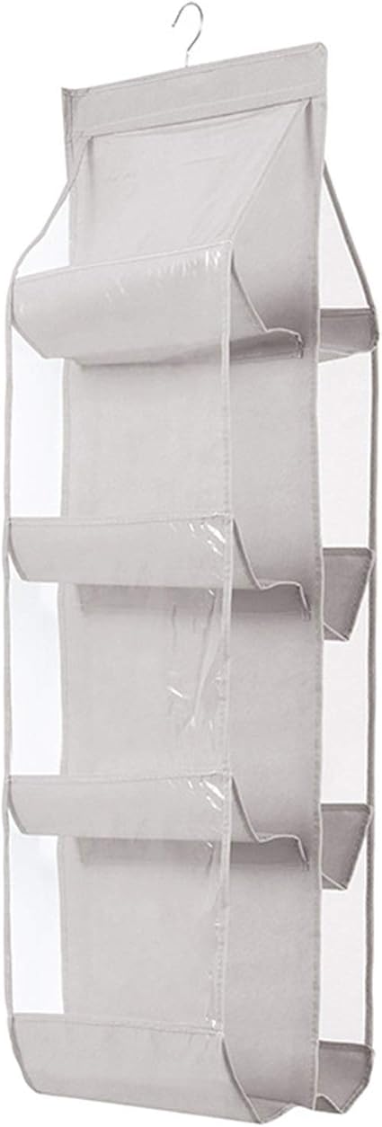 Organizador de Almacenamiento de Bolsos Colgantes 6/8 Bolsillos Bolsa