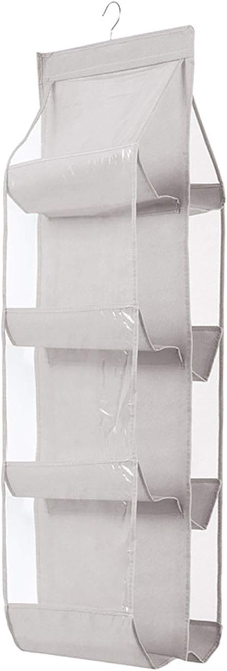 Organizador de Almacenamiento de Bolsos Colgantes 6/8 Bolsillos Bolsa