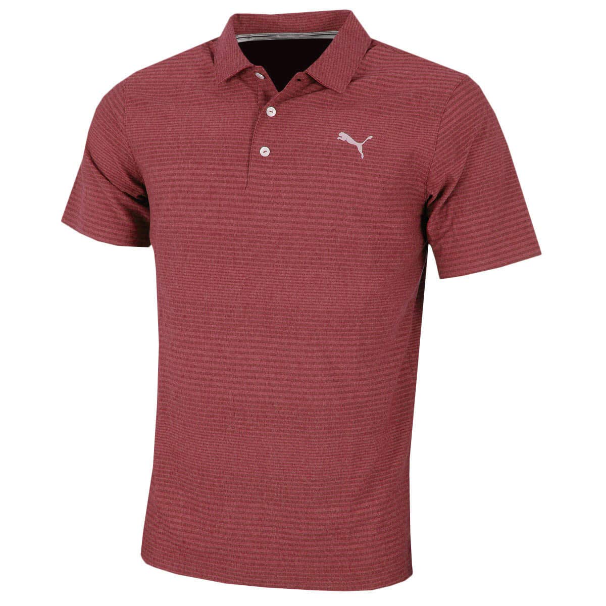 Puma Golf Mens Aston Drycell Upf 50 Moisture Wicking Polo