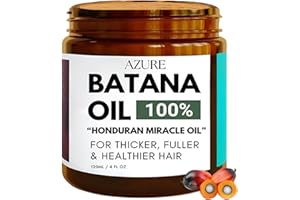 AZURE BOUTIQUE AZURE Batana Oil Paste for Hair Growth, 100% Pure Batana Paste for Nourishing Scalp, Strengthening Strands, Enhancing Shine & Softness - Honduras Sourced - For All Hair Types 4 Fl Oz (Pack of 1)