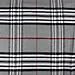 Soft Plaid Check Winter Scarf Warm Oblong 12”x72” Fringe Unisex Charcoal