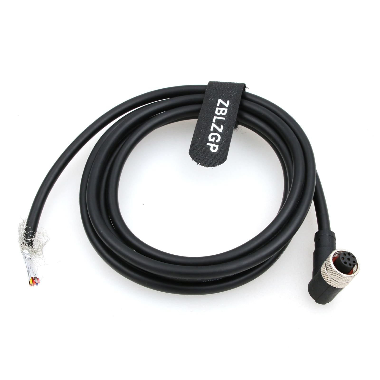 ZBLZGP M12 Right Angle 8 pin A-Coding Sensor
