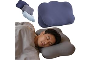 2026 Upgraded Cloud Pillow,Sleep Side Pillow,Ergonomic Memory Foam Pillows, Adjustable Cervical Neck Support Pillow with Brea