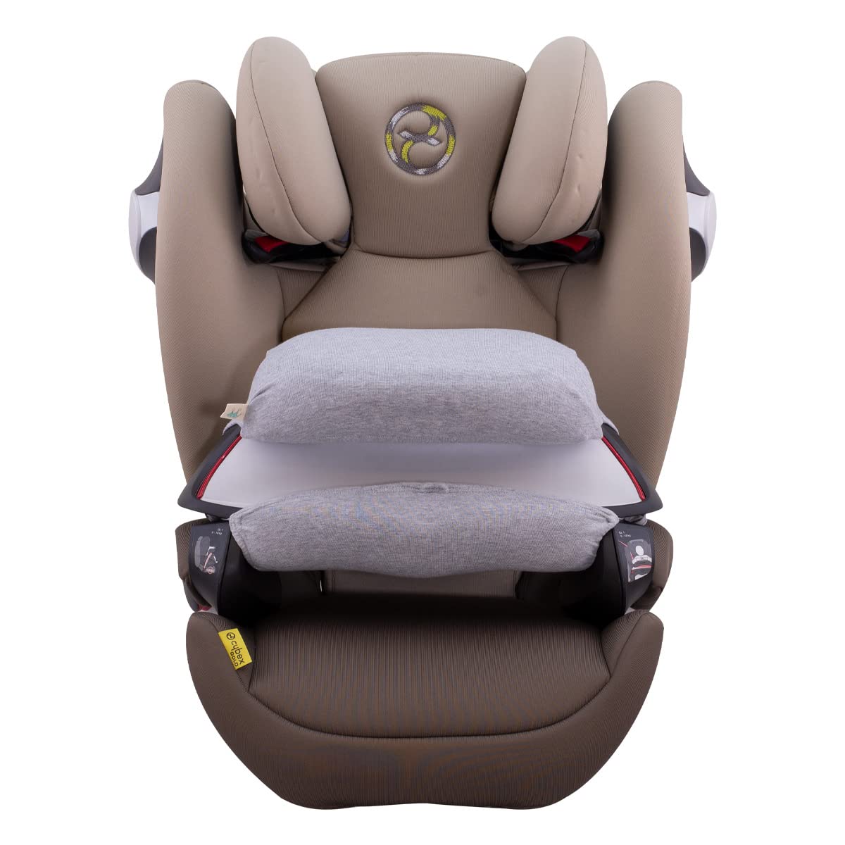 JYOKO KIDS Cover liner accessory for car seat made cotton compatible with Cybex Pallas M and Pallas B - Fix (Grey Stone)