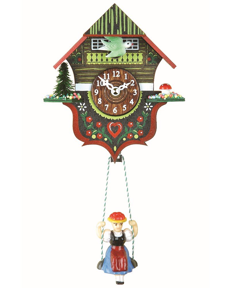 Trenkle Kuckulino Black Forest Clock Black Forest House with quartz movement and cuckoo chime TU 2012 SQ