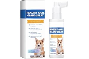 Pet Anal Gland Spray - Dog Rectum senitizer, Animal Bottom daodorant | Tail Base Refresher, Perineal Cleansing Mist, Ease Irr