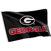 Desert Cactus University of Georgia Flag Bulldogs UGA Dawgs Banners 100% Polyester Indoor Outdoor 3x5 feet Flags (Design 6)