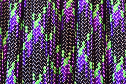 Bored Paracord Brand Paracord/Parachute Cord 7-Strand, 550 Lb. Break Strength Guaranteed U.S. Made, Type III - Undead Paracord (50 feet)