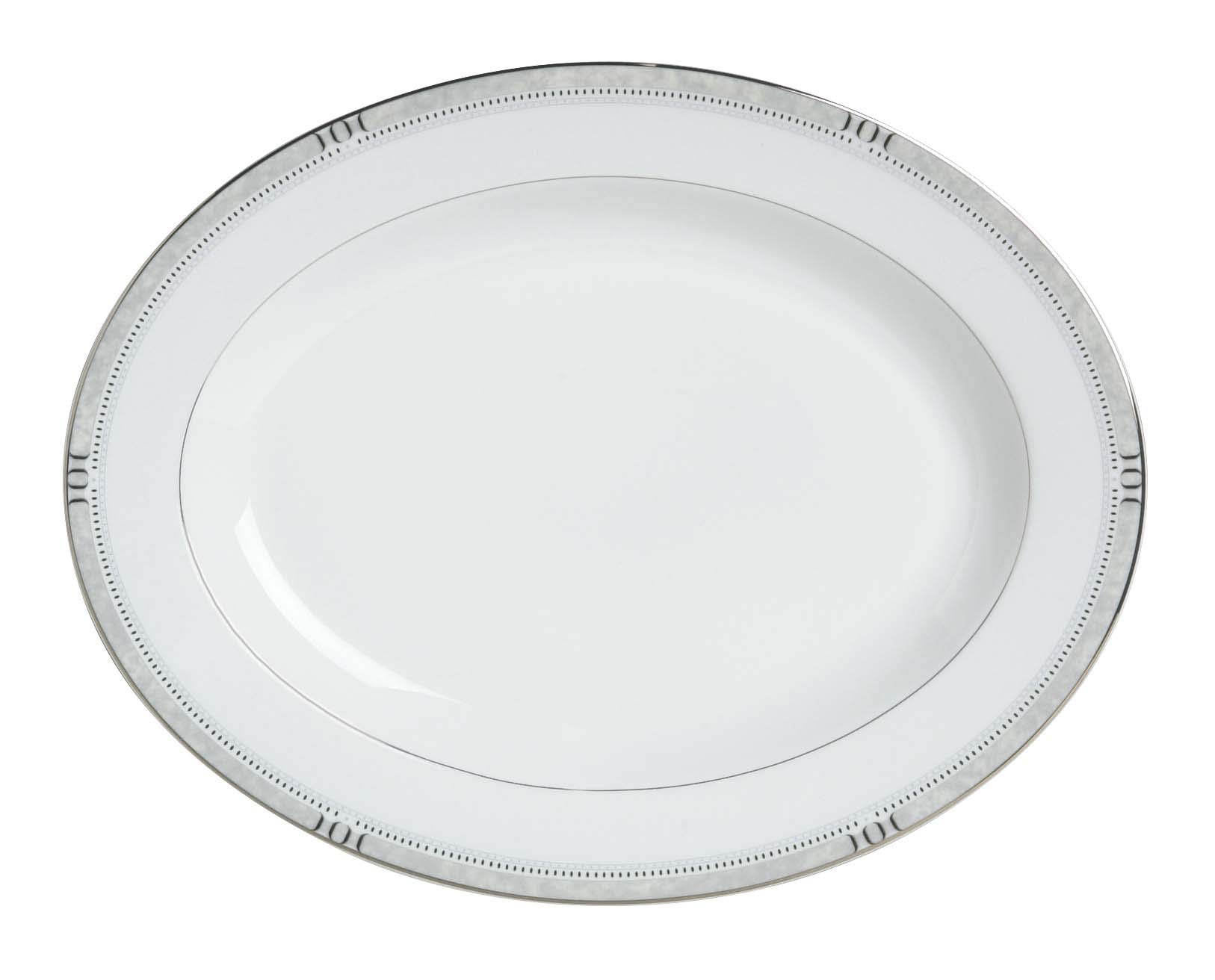 Elia Maypole Fine Bone China Oval Platter 360mm