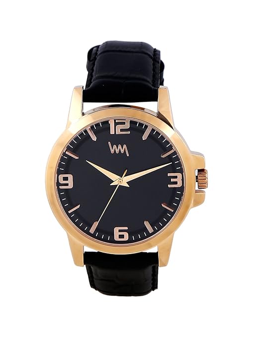 Analog Black Dial Mens Watch-LWM167A