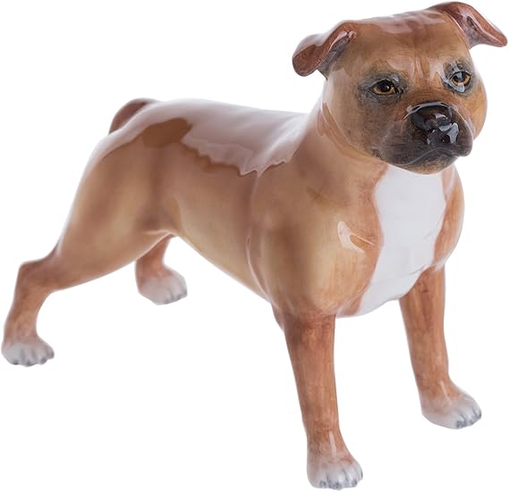 staffordshire bull terrier ornaments figurines
