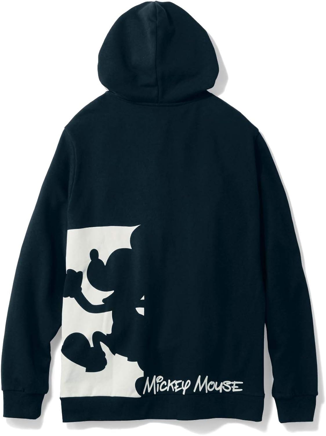 Amazon ベルメゾン ディズニー スウェット パーカー メンズ ミニ 裏毛 ジップアップ パーカ ミッキーマウス ブラック L トレーナー パーカー 通販