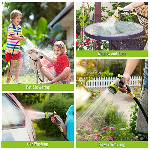 Pamapic 100 FT Expandable Garden Hose, Lightweight Durable Flexible