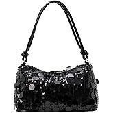 Women Sequin Bag Small Shoulder Tote Sparkly Purse Clutch Handbags Evening Bag Party Bling Glitter Sparkle Sequin Purse