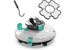 LYDSTO Cordless Robotic Pool Cleaner,for Above-Ground Flat Pools up to 38 Feet