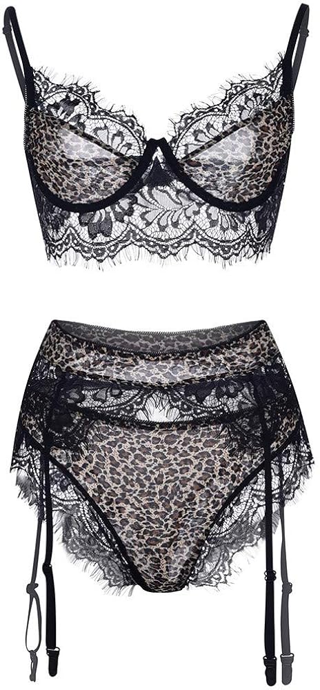 lenceria leopardo mujer