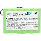 MPF Products 3700mAh 300-03866, LCP500-4B Battery Replacement Compatible with Honeywell Lynx 5100, Lynx 5200, Lynx 5210, Lynx