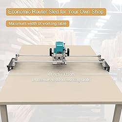 Router Sled, Slab Flattening Jig, DIY Woodworking