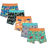 Bioworld Dinosaur AOP Toddler Boy's 5-Pack Boxer Briefs-4T
