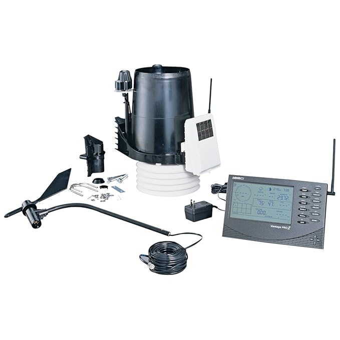 Davis Vantage Pro2TM Wired Weather Station Amazon.co.uk Electronics