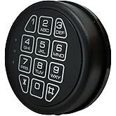 YOSEC Gun Safe Replacement Lock Electronic Black keypad Safe Lock