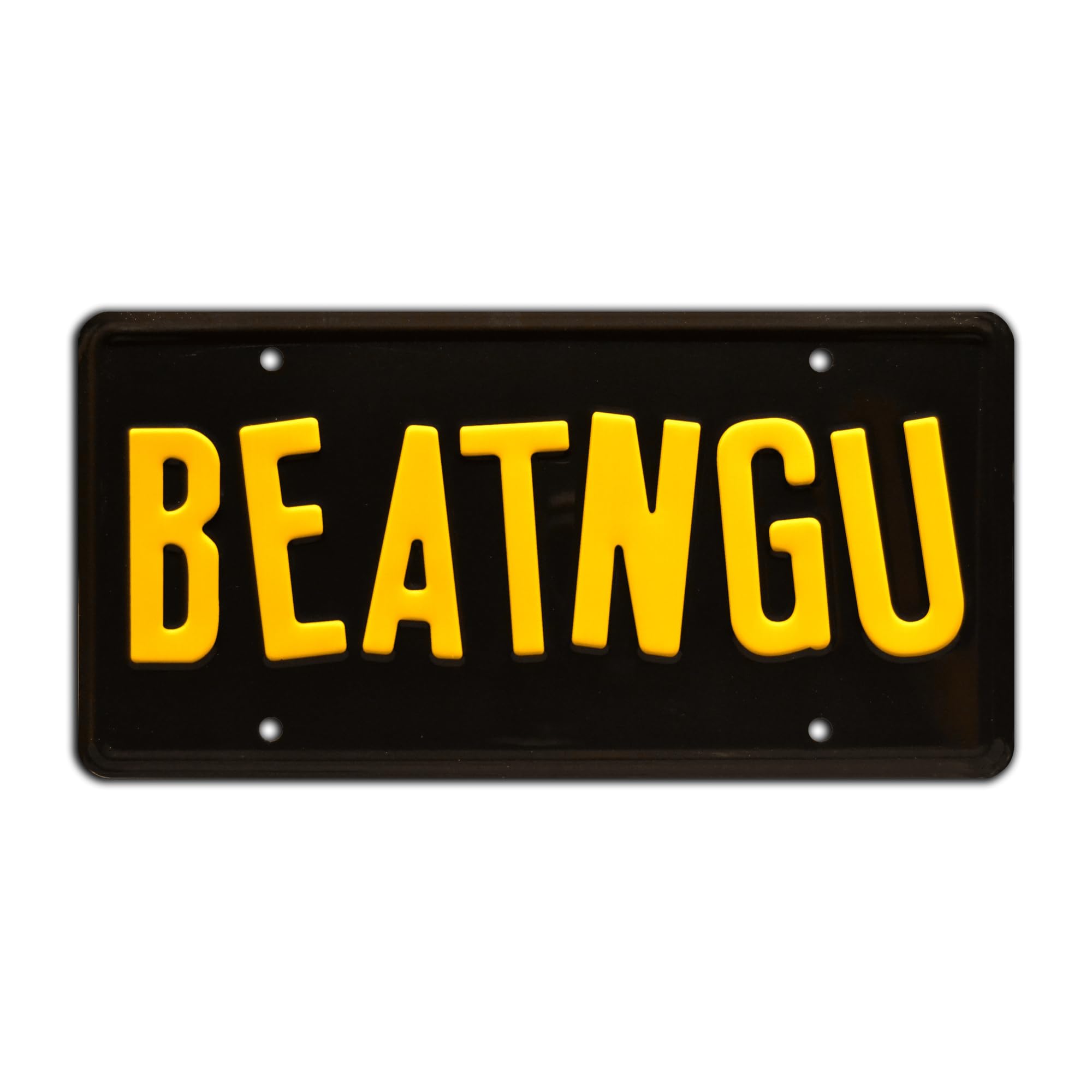 Celebrity Machines Jeepers Creepers | BEATNGU | Metal Stamped License Plate