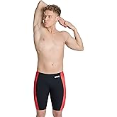 Arena Mens Performance Halftone Team Print Swim Jammer Intensive Training Bathing Suit