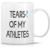 Retreez Funny Mug - Tears of My Athletes Athletic Sport Coach Trainer 11 Oz Ceramic Coffee Mugs - Funny, Sarcastic, Inspirational birthday gifts for friends, teacher, coworkers, him her father, mother
