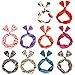 BMC 10 Womens Wire Bunny Ear Head Band Hair Wrap Bow Scarf Anti-Slip Twisted Tie