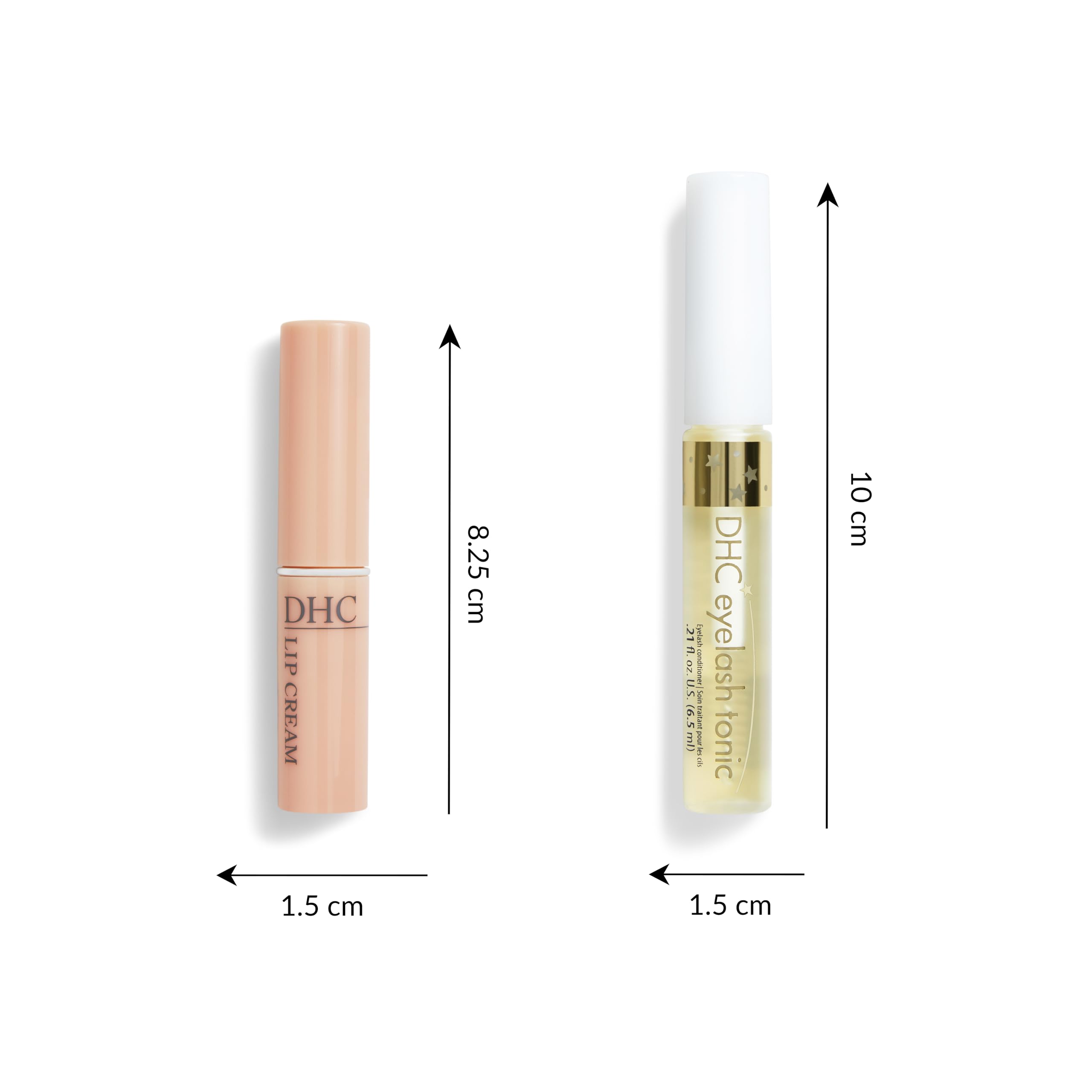 DHC Lip Cream 0.05 oz. Net wt. and Eyelash Tonic 0.21 Fl Oz.