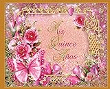 Mis Quince Años: Guest Book/Libro de Firmas en Español (Rosa/Dorado) (Spanish Edition) by