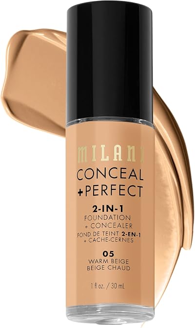 Milani Conceal + Perfect 2-in-1 Foundation Concealer Warm Beige 05