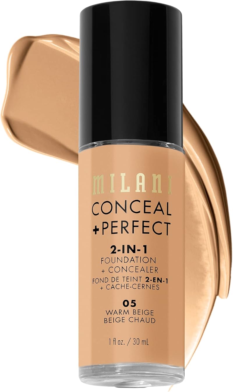 Milani Conceal + Perfect 2-in-1 Foundation Concealer Warm Beige 05