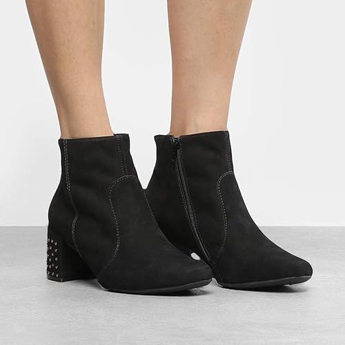 bota cano curto usaflex preta