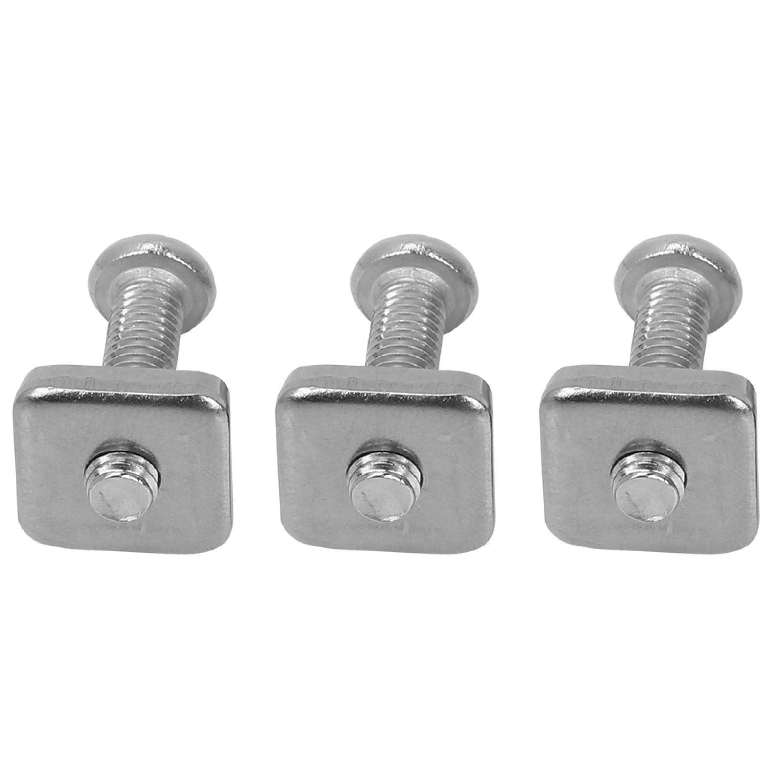 VGEBY Surfboard Tail Fin Screw Longboard Fin Screw Single Fin Screw with Plate for Longboard Surfboard & Paddleboard(M5*19MM) Maximal Exercise/X-Games Other Extreme Sports Products