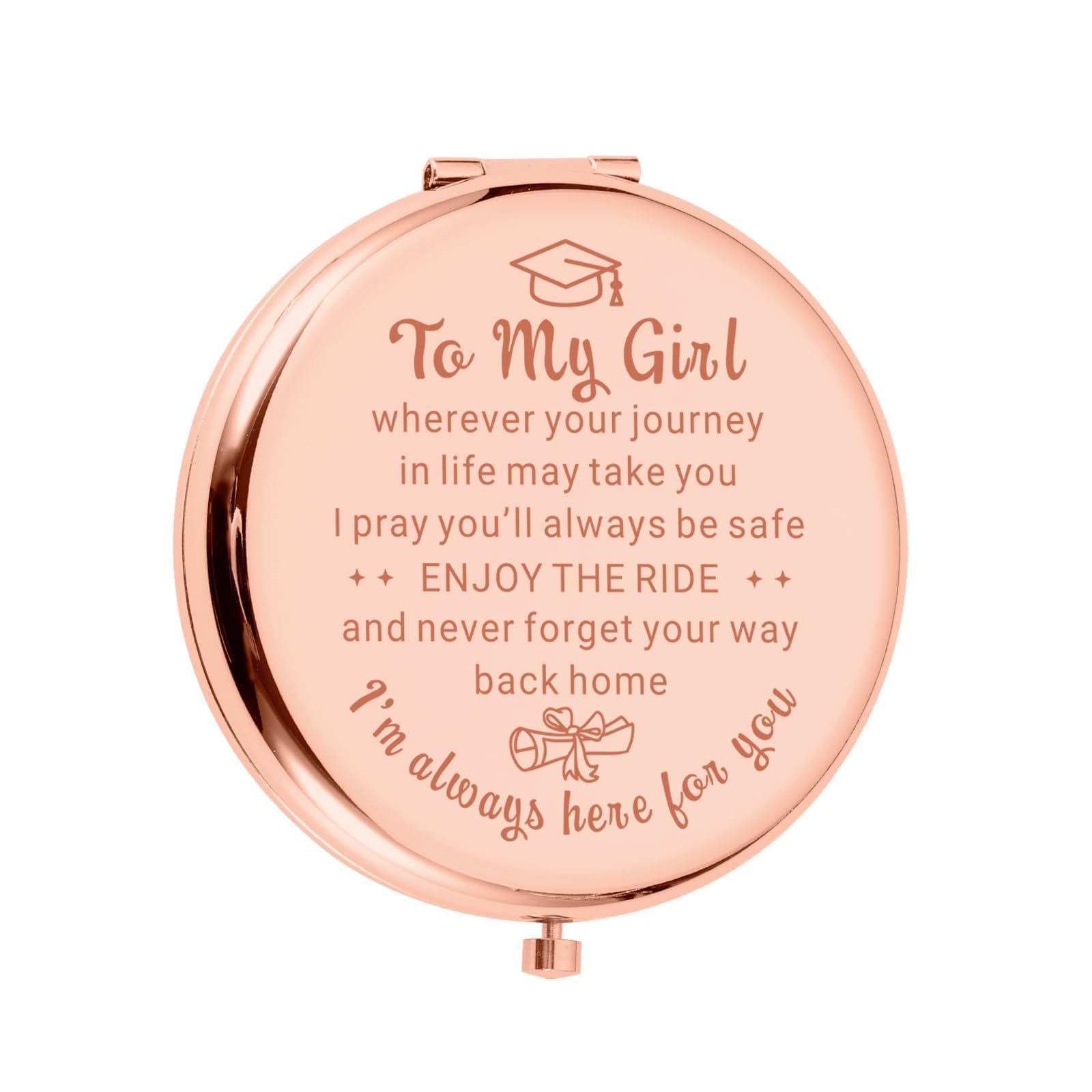 Photo 1 of 2026 Graduation Gifts for Women Class of 2026 Gifts Bulk Senior Night Gift 2026 Senior Year Gift for Girls 2026 Graduation Stuff for Her College Girls Students 2026 High School Daughter Compact Mirror