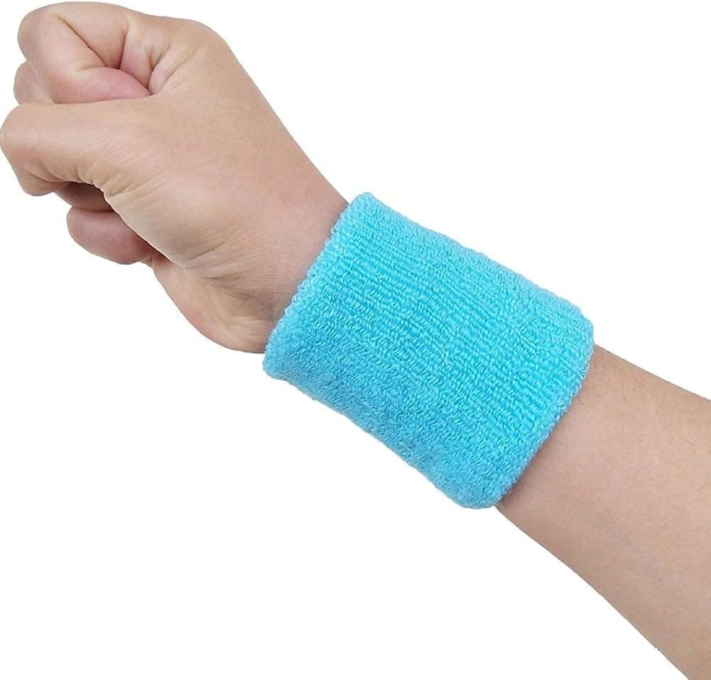 Kinhevao Sports Accessories Wrist Sweatband,2 Pack Sports Wristbands 3