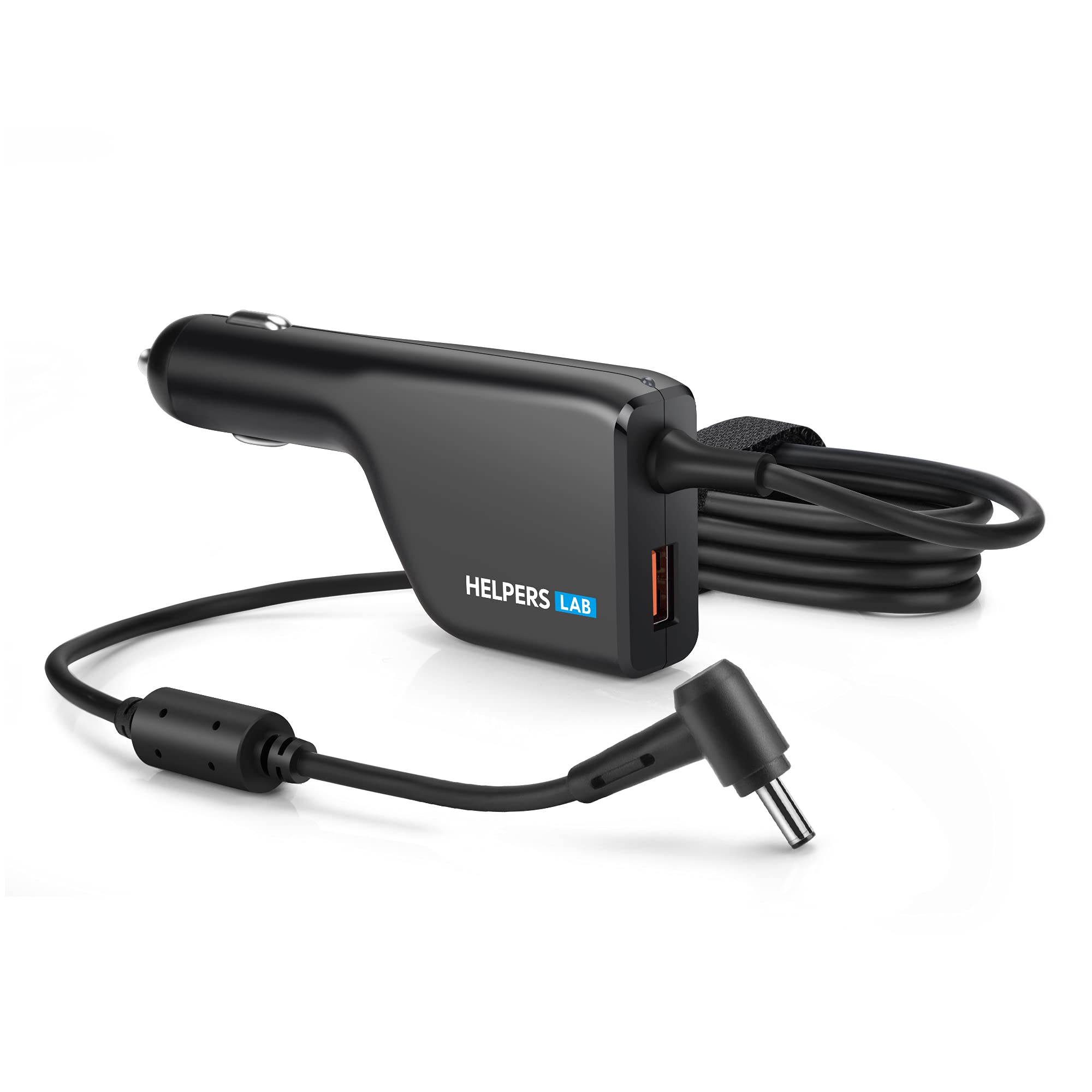 Helpers Lab DC 12V-24V Laptop Car Charger Adapter for Asus F555LA F451C X551CA X551M X550CA X555 Zenbook UX21A UX31A UX32A UX42A UX303LA UX305 T300LA TP300LA S200E 19V 2.37A 1.75A 3.42A Power Supply